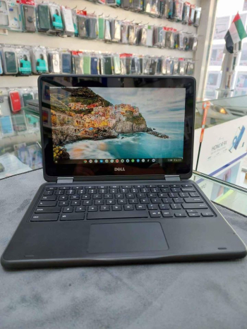 Dell Touch Screen Chromebook 360 Rotation * With Play Store * Charger * 2 USB Slots *[hidden information]