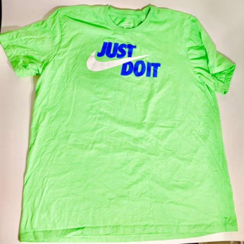 XXL Nike “Just Do It “ T-Shirt Cotton Bright Green in Salt Lake City, Utah