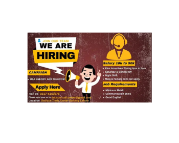 CALL CENTER JOB -night shift