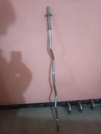 bench press and steel plates/dumbless