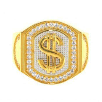 22carat Gold Dollar Ring