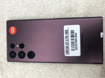 Samsung S22 ultra 128 gb memory 12 gb Ram