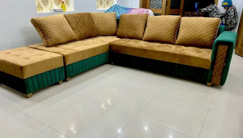 L Shaped Sofa, Sofa Set, Furniture,
