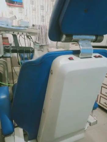 female Dental assistant morning time