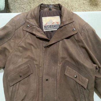 Bushranger Vintage Leather Bomber Jacket in Centerville, Utah