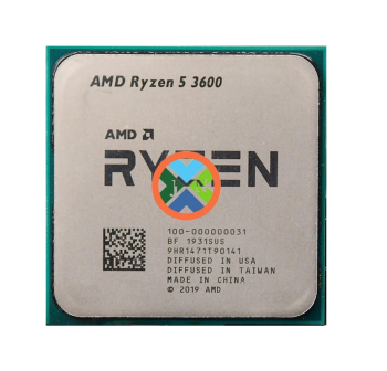 AMD Ryzen 5 3600 R5 3600 3.6 GHz Six-Core Twelve-Thread CPU Processor 7NM 65W 