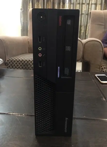Lenovo PC, core 2 quad pc , CPU , DELL LCD 14 inch