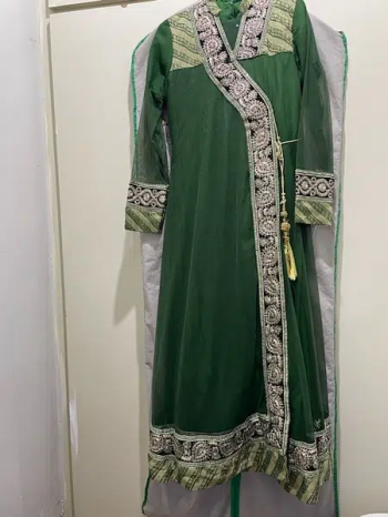 MEHNDI MAYOON DRESS